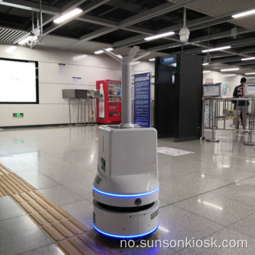 Autonom Mist Spray Anti-Virus Robot for Room